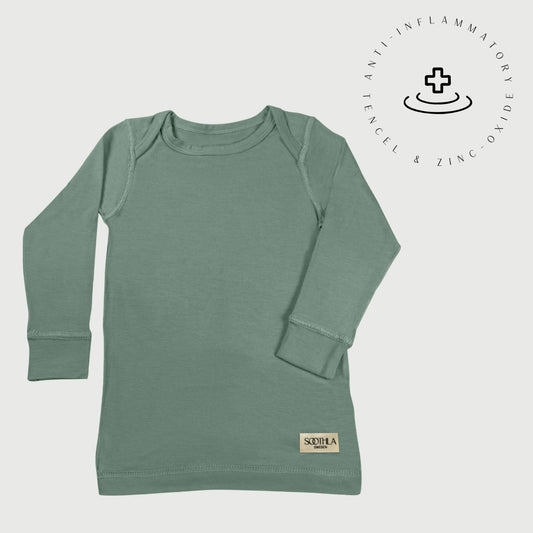 Long-sleeved baby top