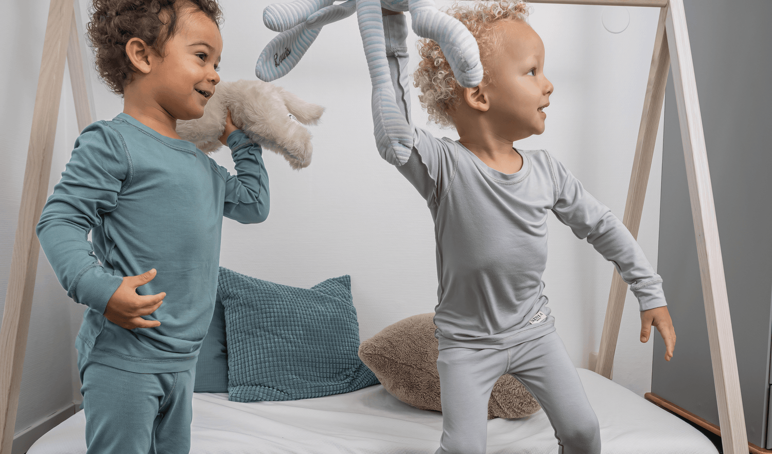 Boys Playing Wearing SOOTHLA Allergy-friendly Clothing
