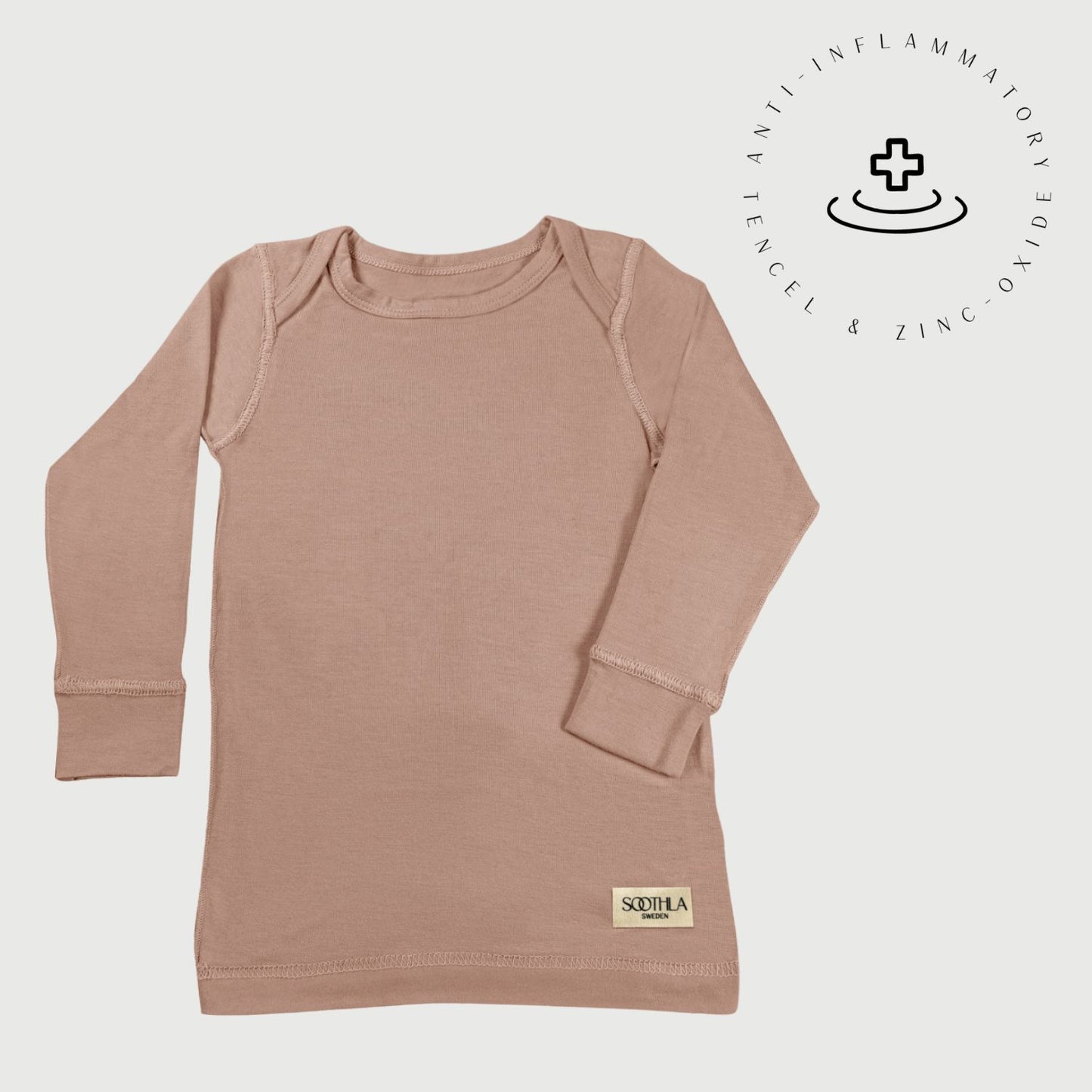 Long-sleeved baby top