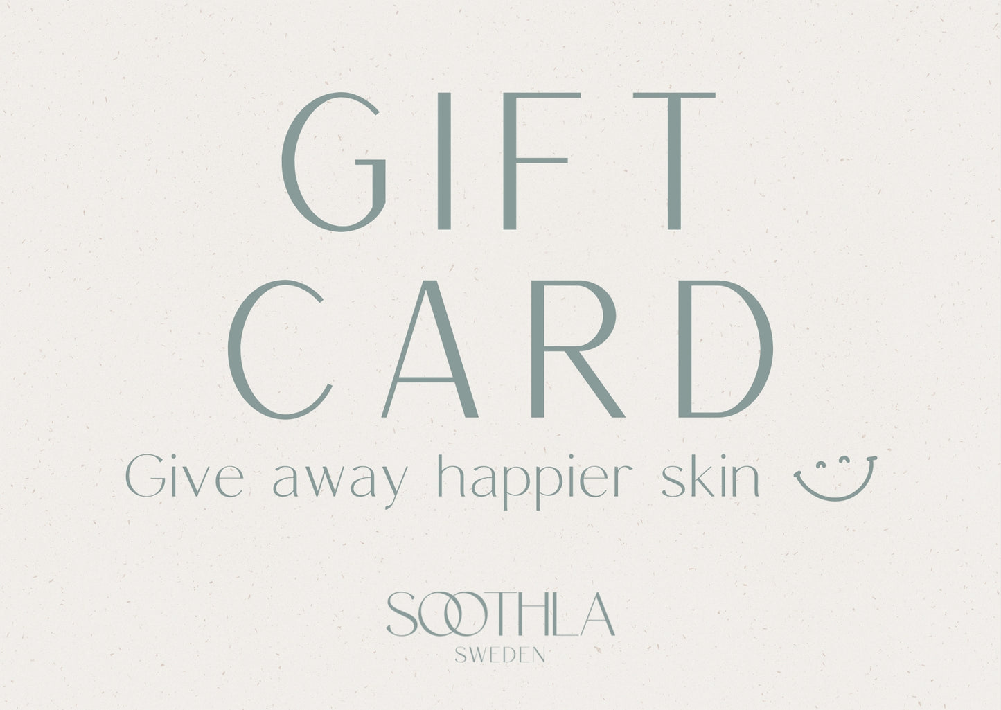 SOOTHLA Gift Card